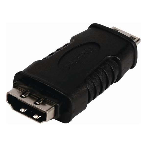 Nedis CVGB34906BK Hdmi-adapter Hdmi-miniconnector - Hdmi Female Zwart