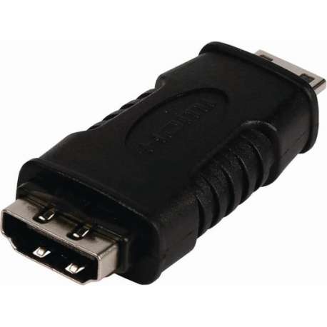 Nedis CVGB34906BK Hdmi-adapter Hdmi-miniconnector - Hdmi Female Zwart