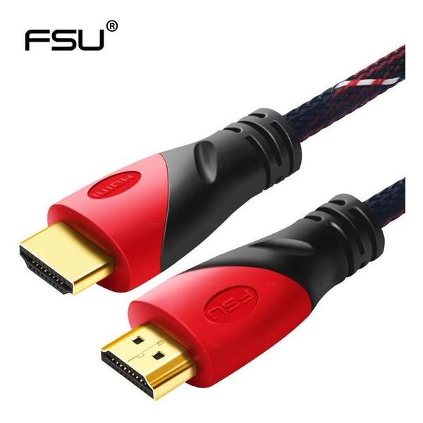 HDMI Cable Video Cables Gold Plated 1080P with Nylon Mesh Cable