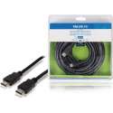 Valueline VLVB34000B100 High Speed Hdmi-kabel met Ethernet Hdmi-connector - Hdmi-connector 10,0 M Zwart