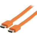 Valueline Vlmp34010o2.00 Platte High Speed Hdmi-kabel met Ethernet 2,00 M