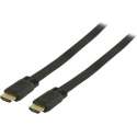 Valueline Vgvp34100b75 Platte High Speed Hdmi Kabel met Ethernet Hdmi Connector - Hdmi Connector 7,50 M Zwart