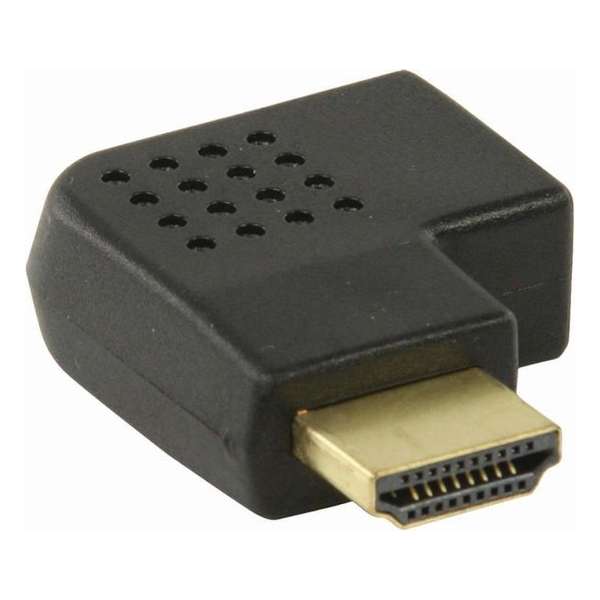 Nedis CVGP34904BK Hdmi-adapter Hdmi-connector - Hdmi Female Rechts Gehoekt Zwart