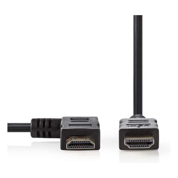 Nedis CVGP34260BK15 High Speed Hdmi-kabel Met Ethernet Hdmi-connector - Hdmi-aansluiting Rechts Haaks 1,5 M Zwart