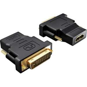 MMOBIEL HDMI DVI Adapter - Vergulde Connectoren - 1080p Full HD