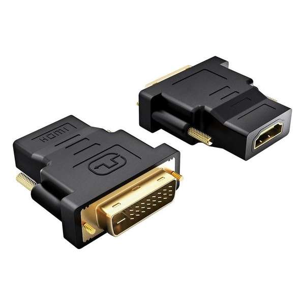 MMOBIEL HDMI DVI Adapter - Vergulde Connectoren - 1080p Full HD