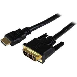 StarTech.com -1.3 HDMI naar DVI-D kabel - 1.5 m - Zwart