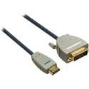 Bandridge BVL1102 video kabel adapter 2 m DVI-D HDMI Multi kleuren