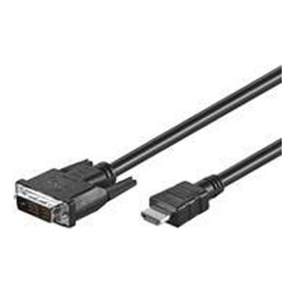 Goobay MMK 630-300 3.0m (HDMI-DVI) 3 m DVI-D Zwart