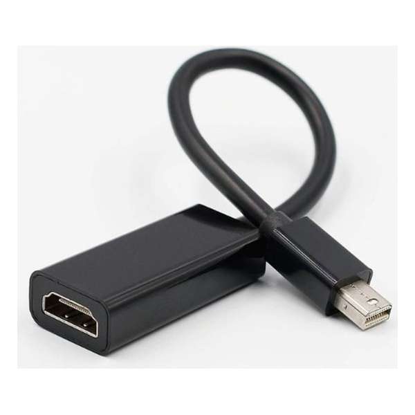 Mini Displayport naar HDMI female adapter voor Macbook, Macbook Pro, Macbook Air - Mini Displayport to HDMI adapter