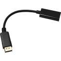 Full HD Displayport Naar HDMI Kabel Converter Adapter - Male / Female - DP To HDMI - Zwart