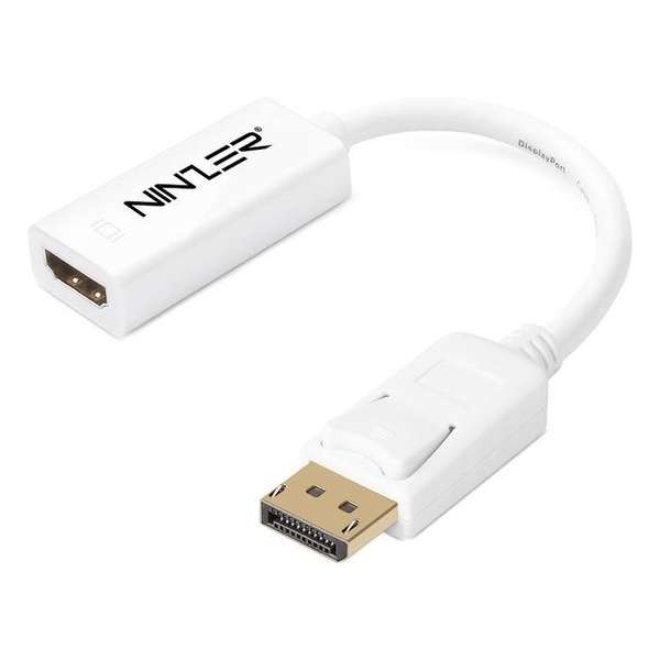 Ninzer® DisplayPort DP naar HDMI Adapter / Converter kabel