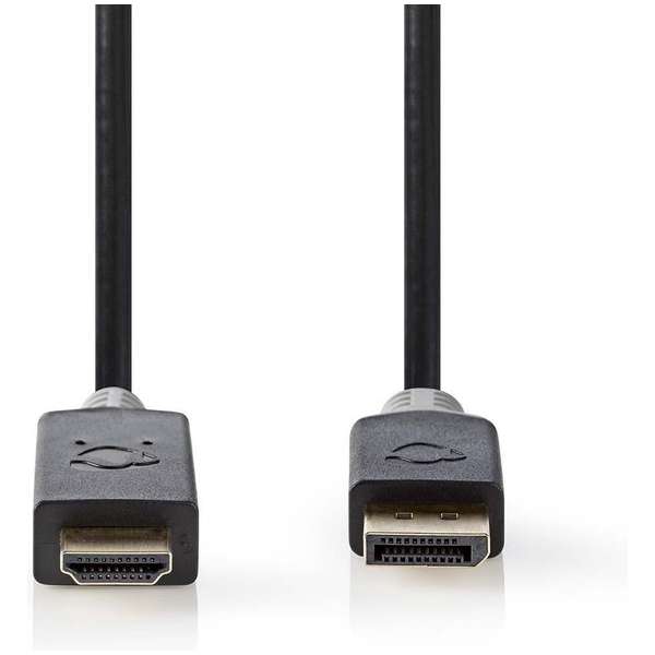 Nedis DisplayPort 1.2 naar HDMI 1.4 kabel (4K 30 Hz) - 2 meter