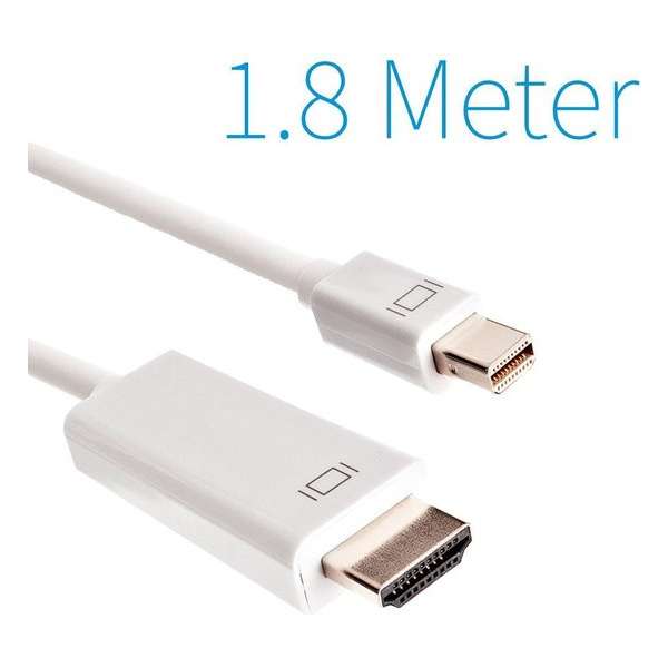 Mini DisplayPort naar HDMI / Thunderbolt 1,8 M