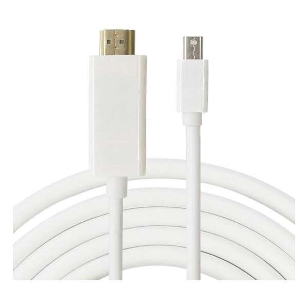 Mini Displayport (Thunderbolt) Naar HDMI Adapter Kabel Male Converter - Apple Mac Macbook