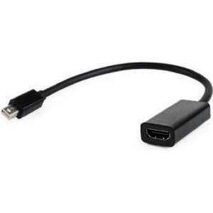 Gembird A-MDPM-HDMIF-02 kabeladapter/verloopstukje Mini Displayport HDMI Zwart