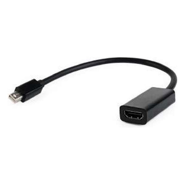 Gembird A-MDPM-HDMIF-02 kabeladapter/verloopstukje Mini Displayport HDMI Zwart