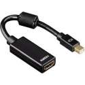 Hama 00054560 kabeladapter/verloopstukje Mini DisplayPort HDMI Zwart