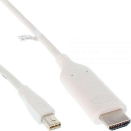 InLine 1m Mini DisplayPort - HDMI 1m Mini DisplayPort HDMI