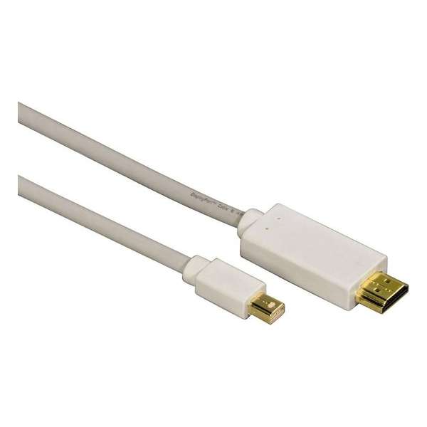 Hama 04753220 Mini Displayport-tv Hdmi Kabel - 1.5 m / Wit