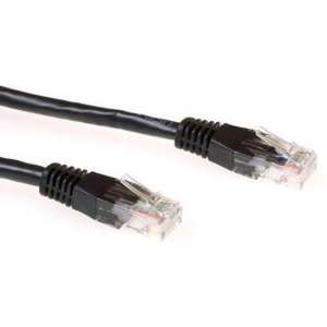 ACT IM8901 - Cat 6 UTP-kabel - RJ45 - 1 m - Zwart