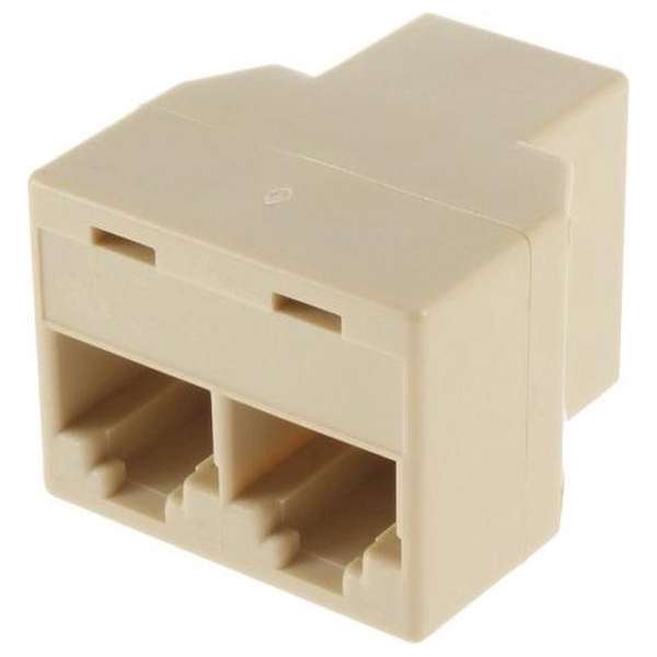 Netwerk kabel splitter (RJ45/ISDN)