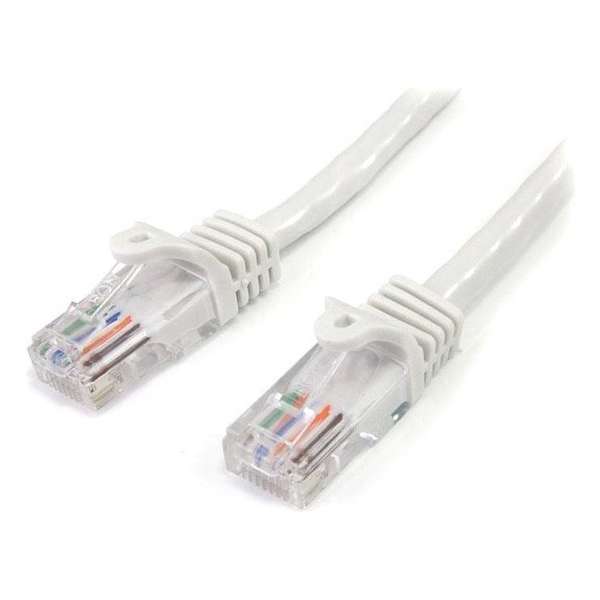 Startech 45PAT3MWH - Cat 5 UTP-kabel - RJ45 - 3 m - Wit