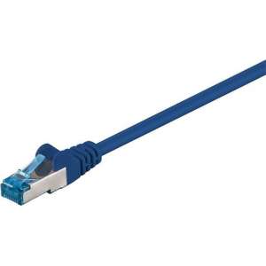 Goobay - S/FTP netwerkkabel CAT6a - Blauw - 15 meter