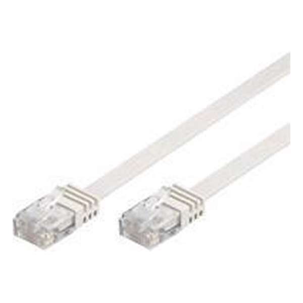 Wentronic CAT6 Netwerkkabel - RJ45 - Wit - 20 m