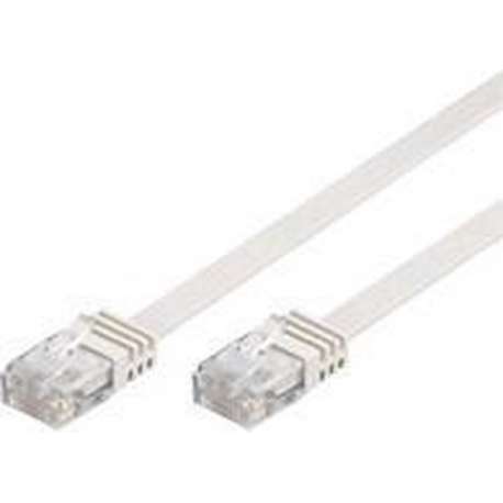 Wentronic CAT6 Netwerkkabel - RJ45 - Wit - 20 m