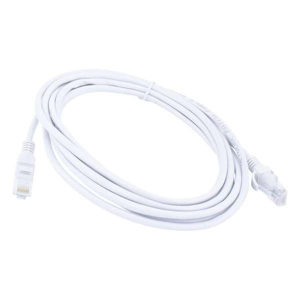 3 meter premium UTP kabel - Tot 1000 Mbps - Wit - Incl. RJ45 stekkers - Hoge kwaliteit