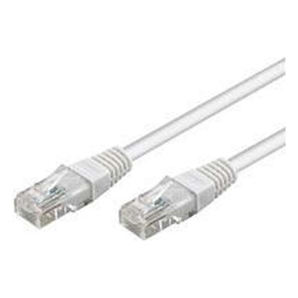 Wentronic CAT6 Netwerkkabel - RJ45 - Wit - 20 m