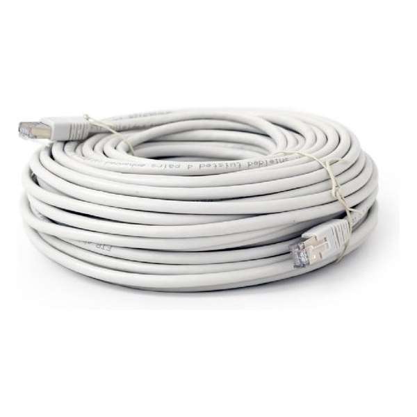 CablExpert PP6-20M - Netwerkkabel, FTP Cat6, grijs