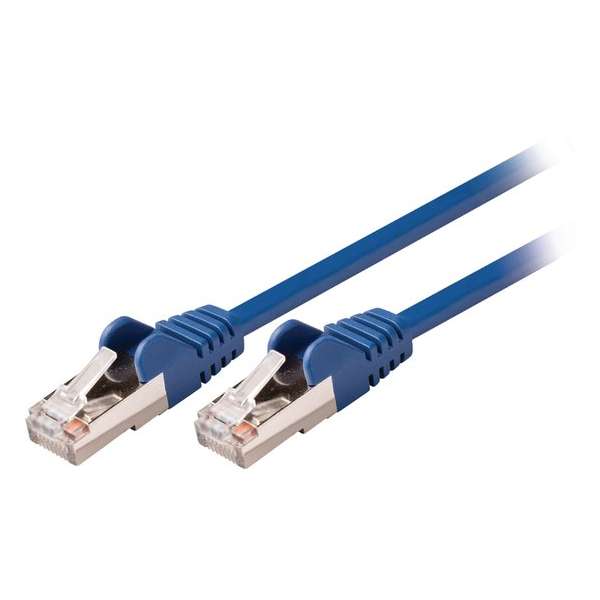 Valueline VLCP85121L30 netwerkkabel 3 m Cat5e SF/UTP (S-FTP) Blauw