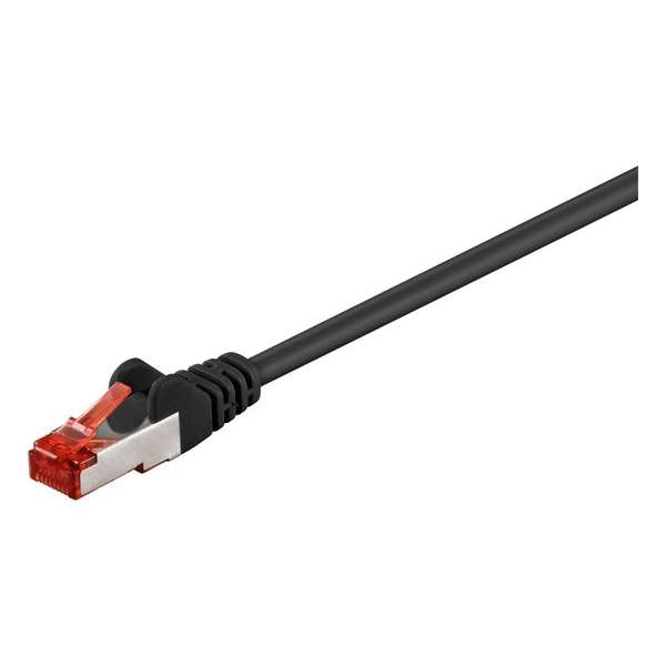 Wentronic 68687 - Cat 6 UTP-kabel - RJ45 - 0.5 m - Zwart