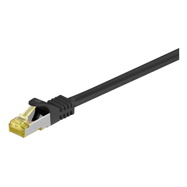 Wentronic 91617 - Cat 7 STP-kabel - RJ45 - 3 m - Zwart