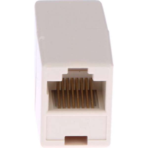 RJ45 Koppelstuk - Netwerk Koppelstuk RJ45 Cat 5 - RJ45 verlengstuk - RJ Female to Female