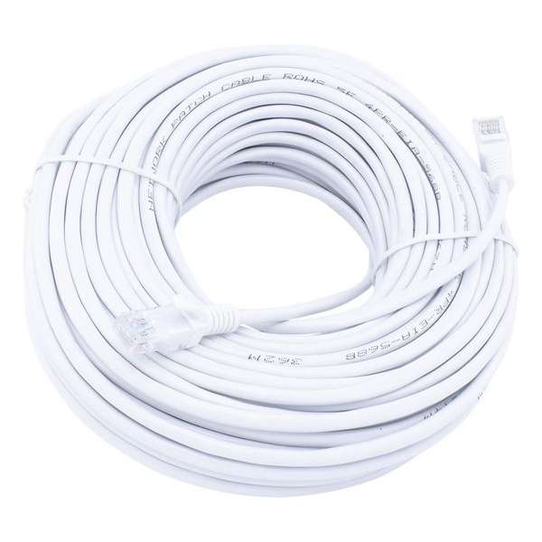 30 meter premium UTP kabel - Tot 1000 Mbps - Wit - Incl. RJ45 stekkers - Hoge kwaliteit