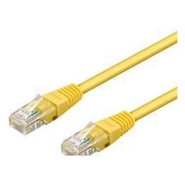 Wentronic CAT6 Netwerkkabel - RJ45 - Geel - 25 m