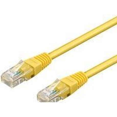 Wentronic CAT6 Netwerkkabel - RJ45 - Geel - 25 m