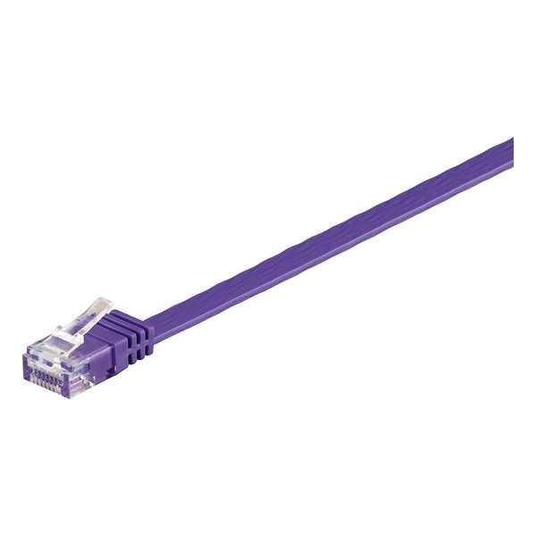 Wentronic CAT6 Netwerkkabel - RJ45 - Paars - 7 m