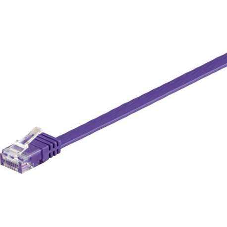 Wentronic CAT6 Netwerkkabel - RJ45 - Paars - 7 m