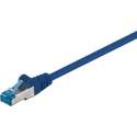 Goobay - S/FTP netwerkkabel CAT6a - Blauw - 3 meter