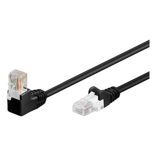 CAT5E Netwerkkabel - RJ45 - zwart - 5 m