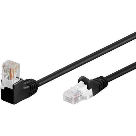 CAT5E Netwerkkabel - RJ45 - zwart - 5 m