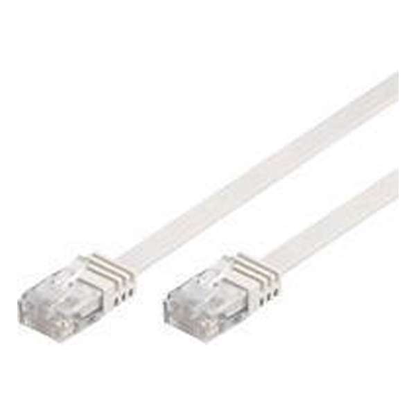 Wentronic CAT6 Netwerkkabel - RJ45 - Wit - 2 m