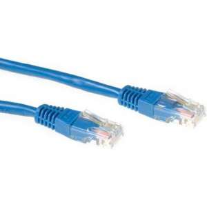 ACT CAT6 U/UTP netwerkkabel  7 meter - Blauw