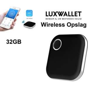 LUXWALLET® WX10 Wireless Opslag  Draagbaar Externe Opslag 32GB