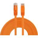 By Qubix internetkabel - 15 meter - oranje - CAT6 ethernet kabel - RJ45 UTP kabel met snelheid van 1000Mbps