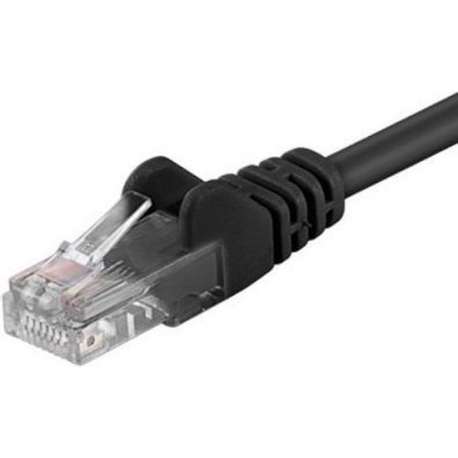 DSIT CAT5E Netwerkkabel - RJ45 - zwart - 1,5 m